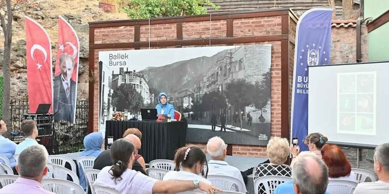 Bursa'da ‘Kent Tarihi Söyleşileri’nin son konuğu Ayşe Özkan emanet oldu