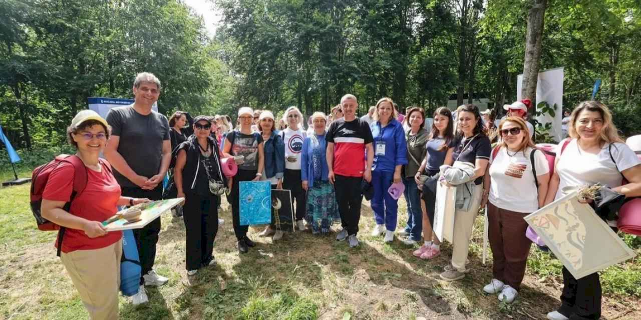 Kocaeli’nin kadınları, dijital detoksta buluştu