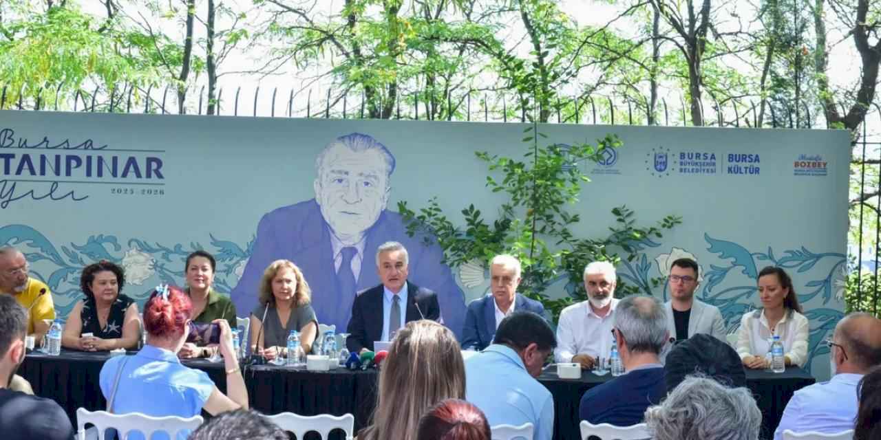 Bursa'da edebiyatı bu yıl 'Tanpınar'la güçlendirilecek... 'Bursa Tanpınar Yılı' ilan edildi