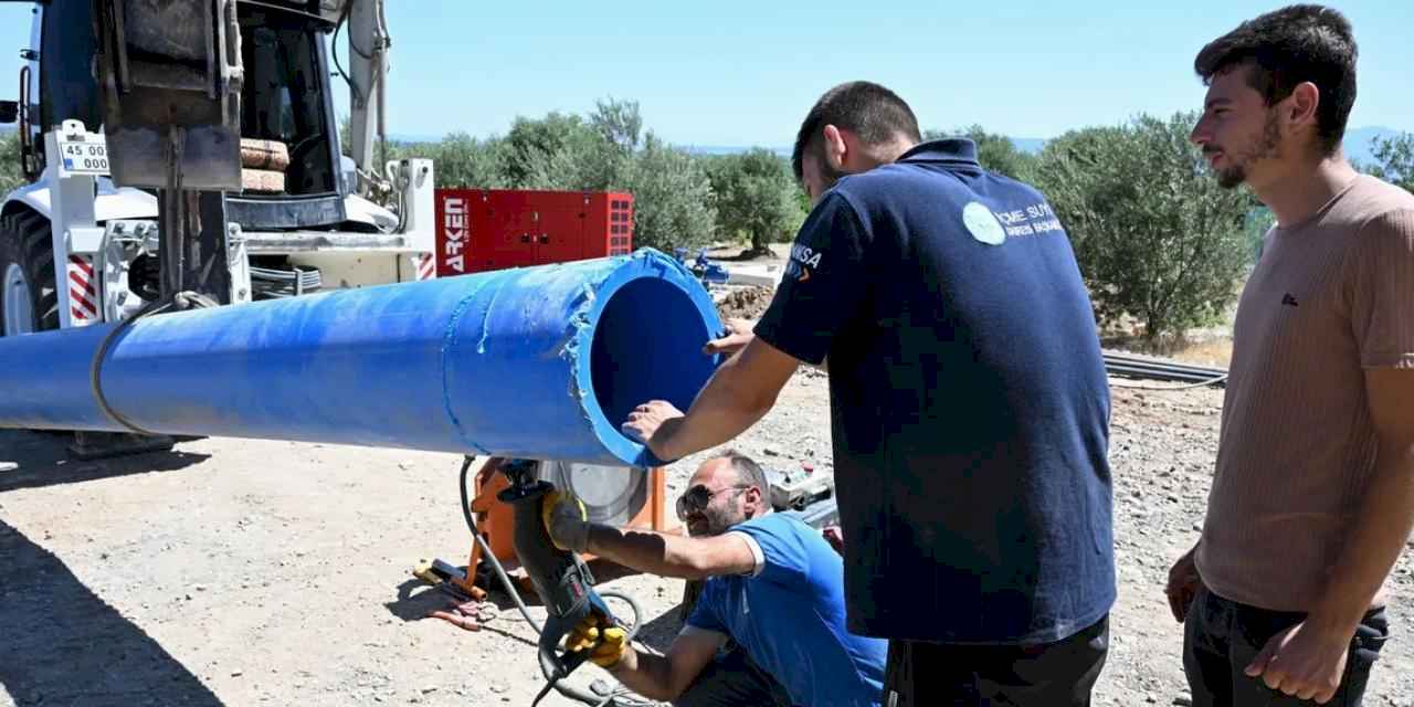 Manisa'da merkezin su kaynakları çoğalıyor