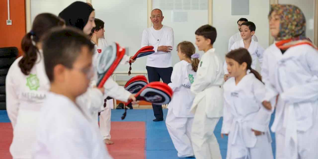 Konya Meram yaz spor okullarının adresi oldu