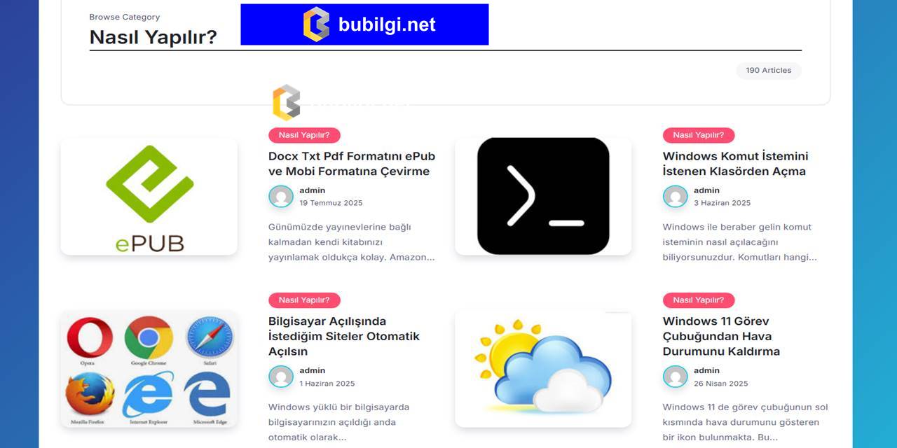 bubilgi.net Nedir?
