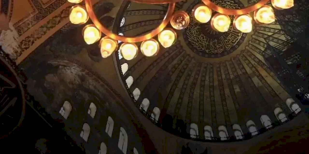 Bakan Yerlikaya'da Ayasofya-i Kebir Camii paylaşımı