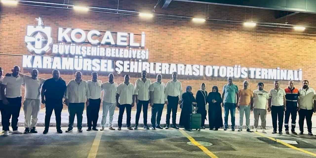 Kocaeli Büyükşehir'den 1 haftada 2 terminal... İlk sefer Balıkesir’e oldu