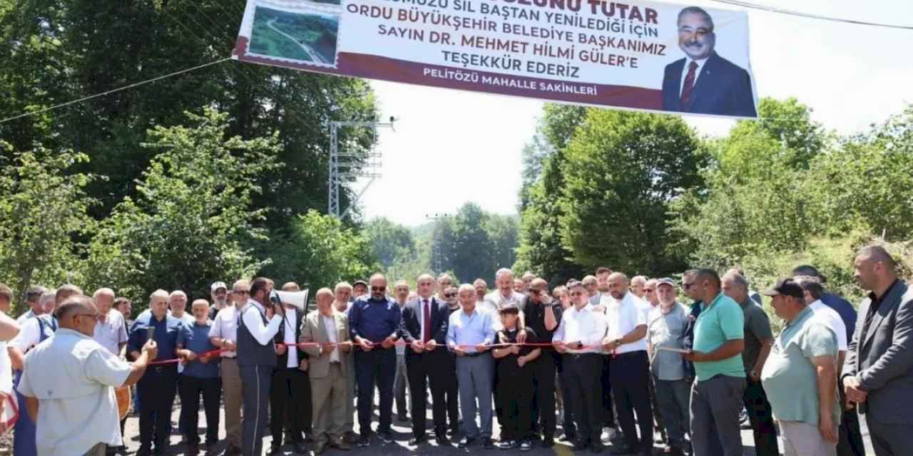 Ordu Aybastı’da yılların yol hasreti sona erdi