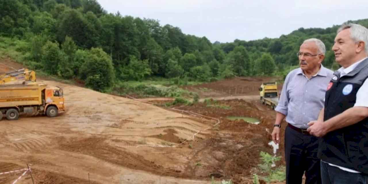 Ordu'da 68. gölet yapılıyor