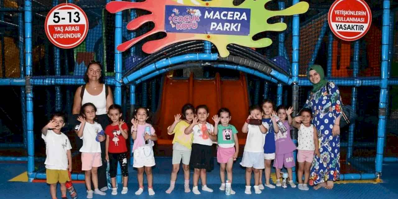 Minikler Çocuk Köyü’nde doyasıya eğlendi