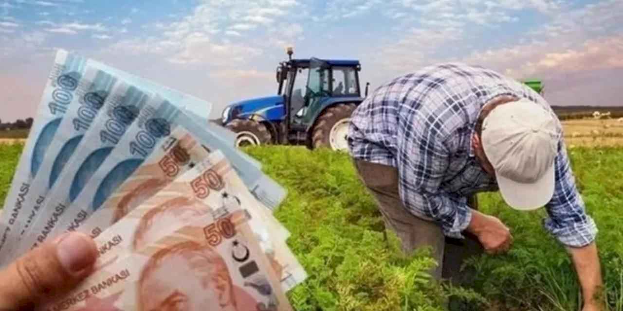 Çiftçilere 826 milyon TL'lik destek hesaplarda