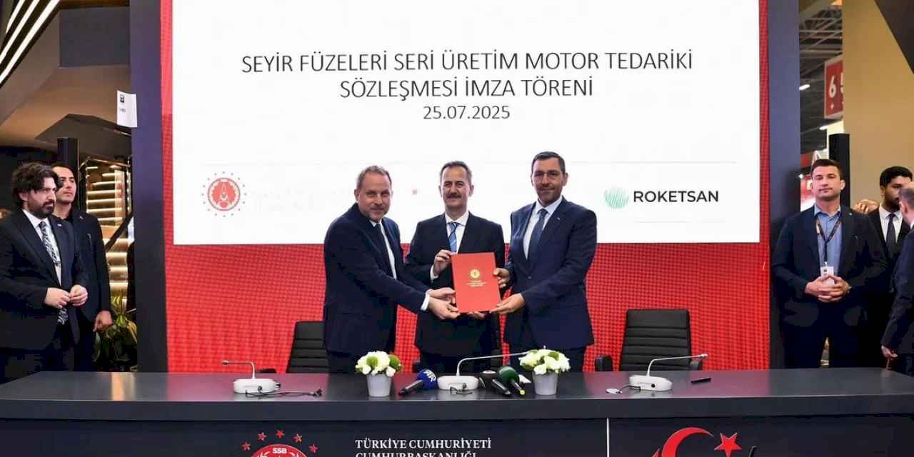 Roketsan’dan IDEF’te yeni imzalar