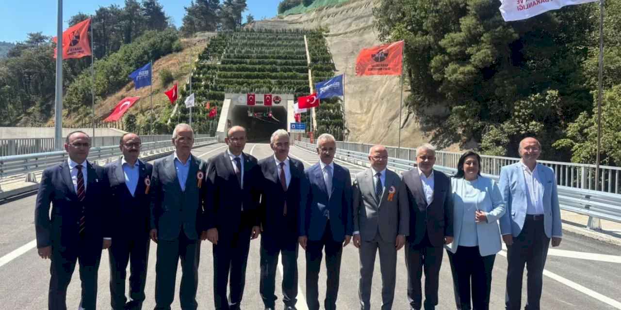 Bursa ulaşım ağı genişliyor... Doğancı Tüneli açıldı
