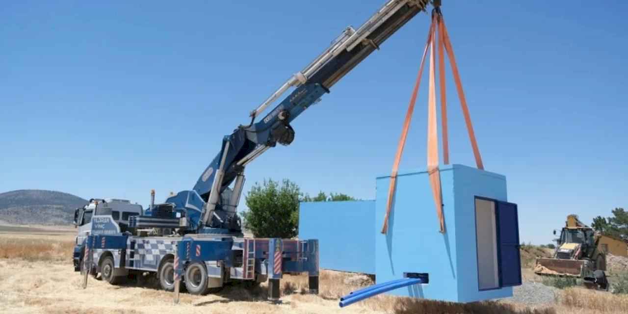 ESKİ'den kırsal mahallelere su deposu