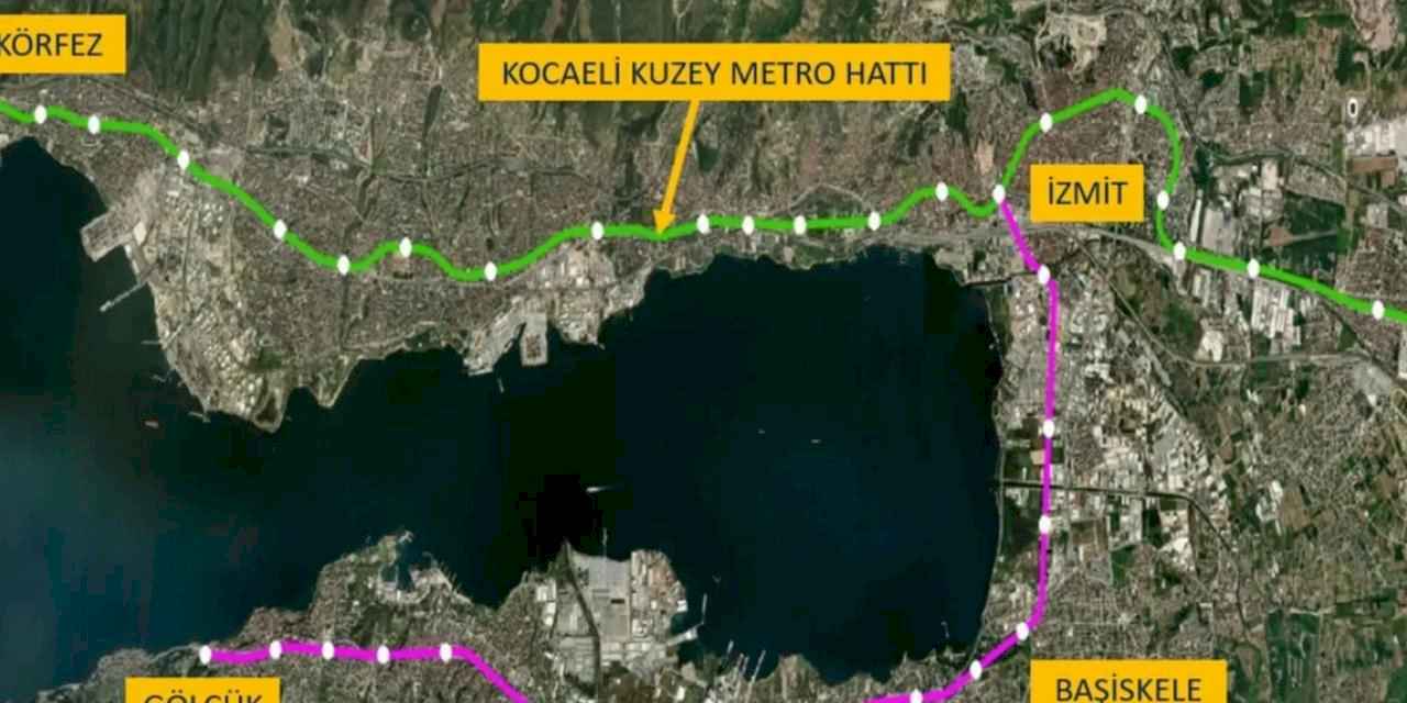 Kocaeli’de yeni raylı sistem hattı projelendiriliyor