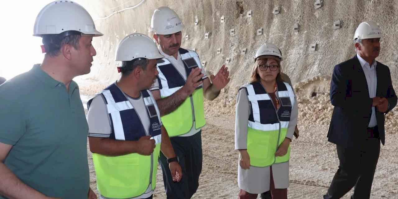 Dülük-OSB Tüneli’nde 425 metre tamamlandı