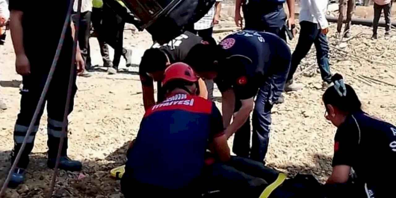 İzmir İtfaiyesi kuyuya düşen vatandaşı kurtardı