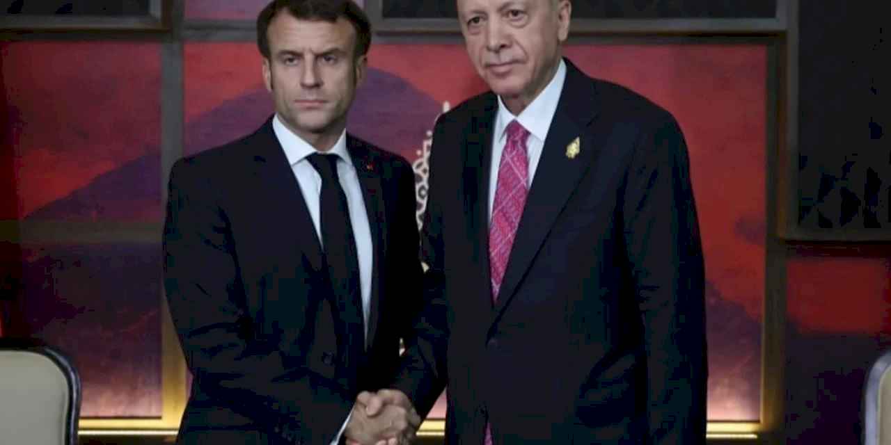 Erdoğan'dan Macron'a 'Filistin' tebriği