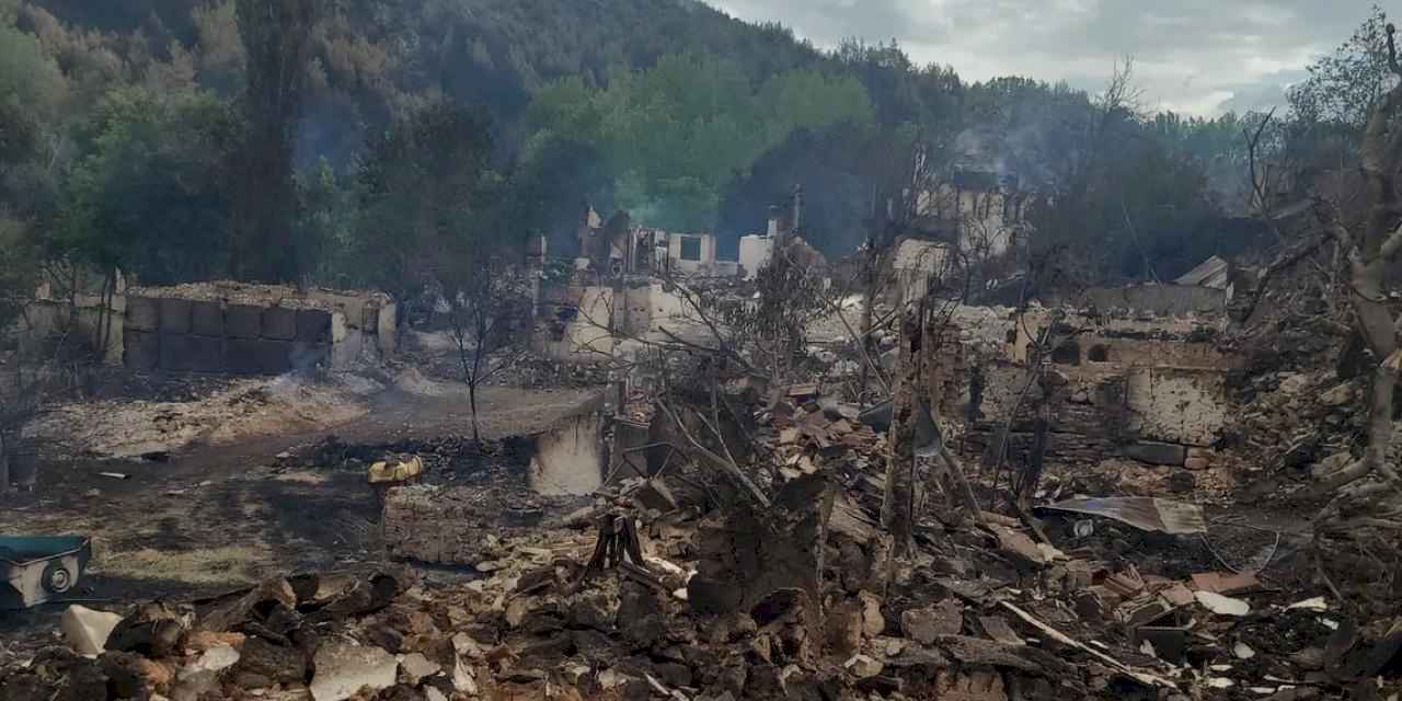 Yangın bölgelerinde hasar tespitler başladı... İşte ilk tespitler