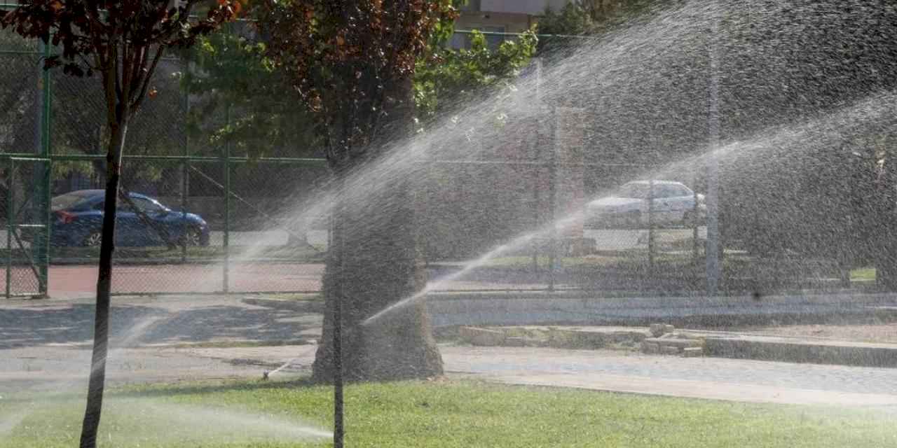 İzmir'de akıllı sulama su kayıplarının önüne geçti