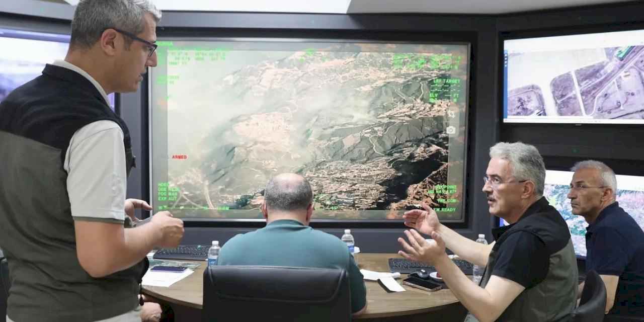 Bursa’da orman yangınlarına müdahale sürüyor