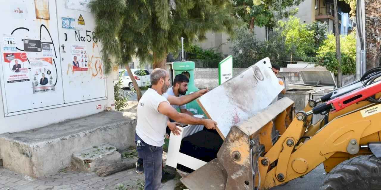İzmir Çiğli’de moloza kararlı müdahale
