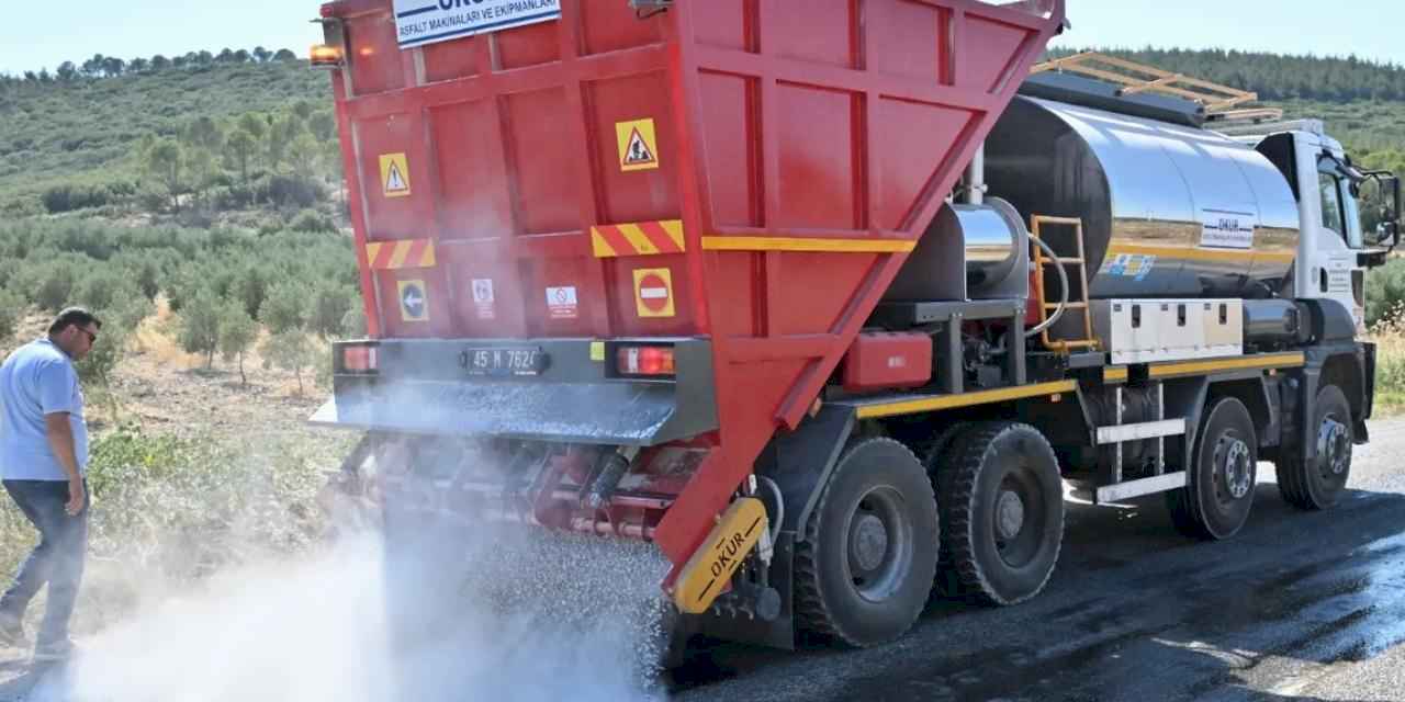 Manisa'da yeni nesil asfalt dönemi başladı