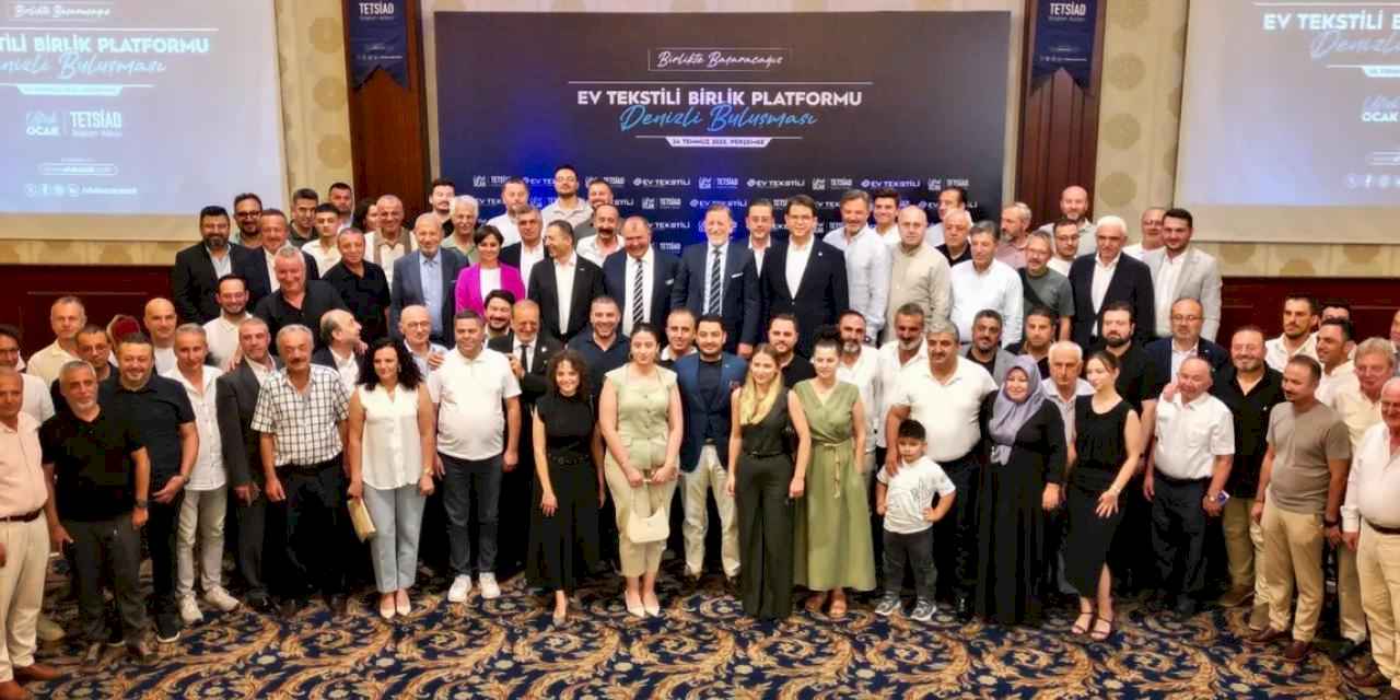 Ev Tekstili Birlik Platformu Denizli’de buluştu