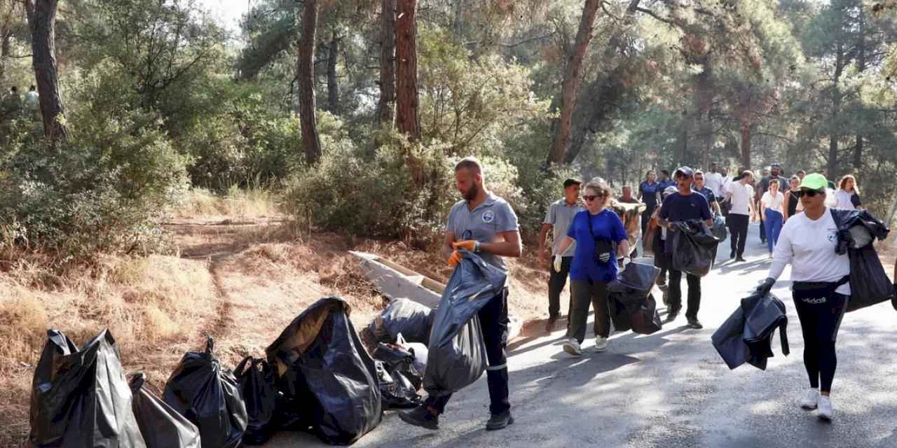 Mudanya'da olası yangınlara karşı temizlik seferberliği