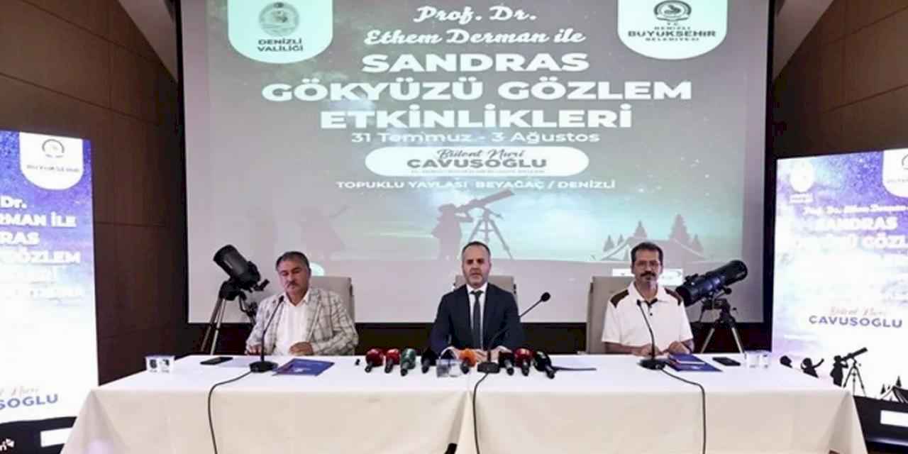 Bilim ve doğa severler Sandras’ta buluşacak