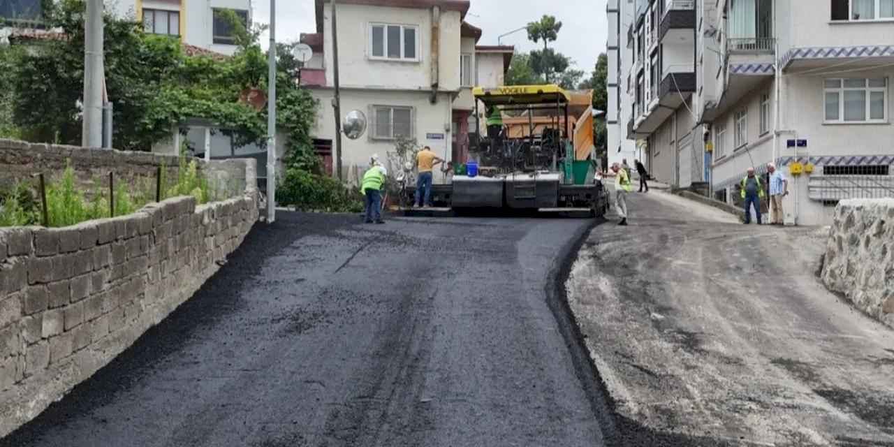 Ordu Ünye’nin ulaşımına sıcak asfalt dokunuşu
