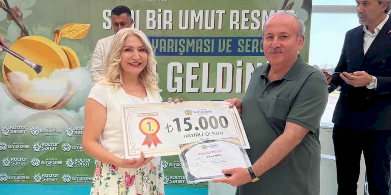 Malatya'da 'Sarı bir umut resmet'tiler