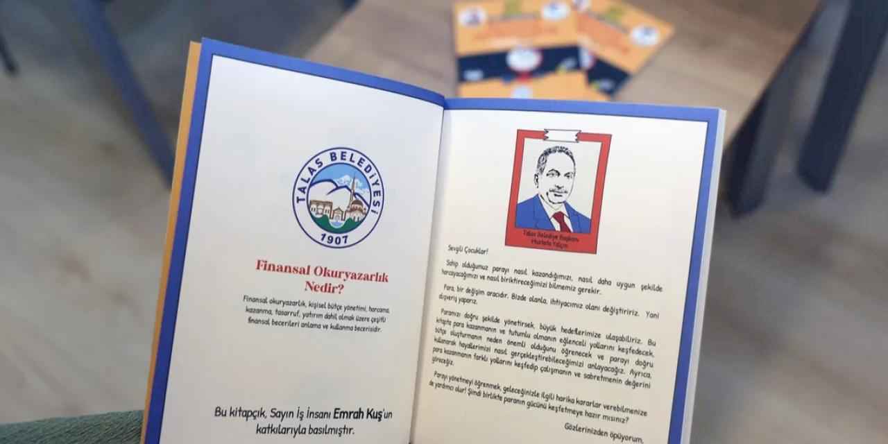 Kayseri Talas'ta çocuklara finansal okuryazarlık eğitimi