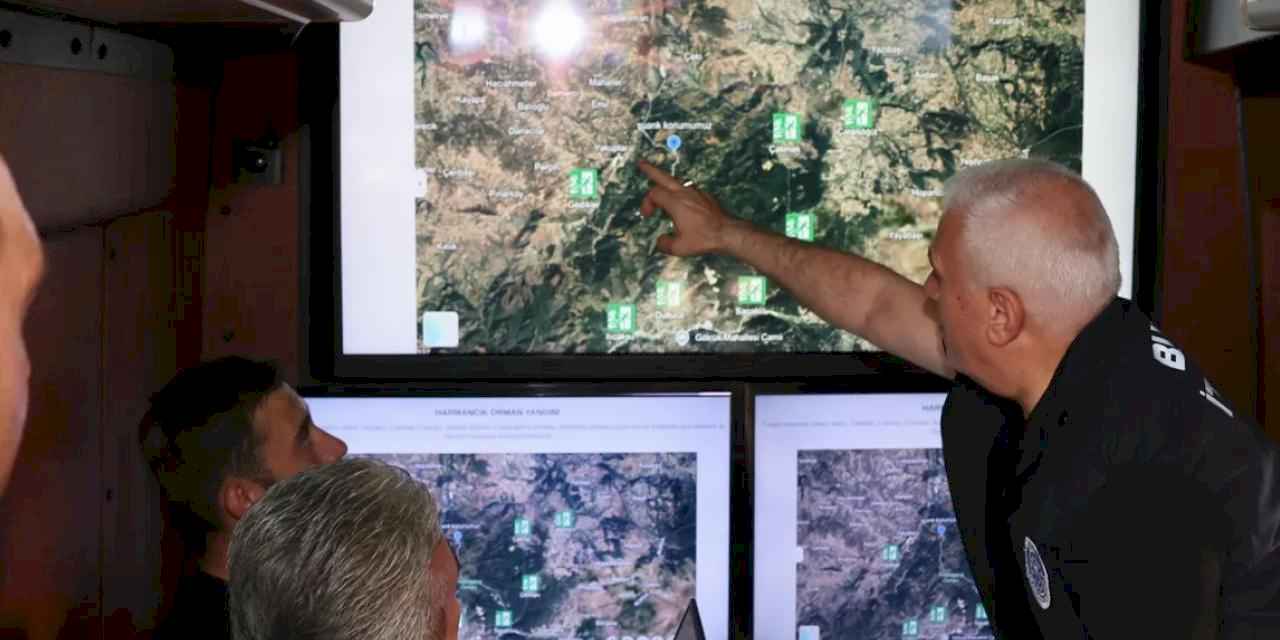 Başkan Bozbey: Yangının yönü belli değil, daha fazla destek gerekli