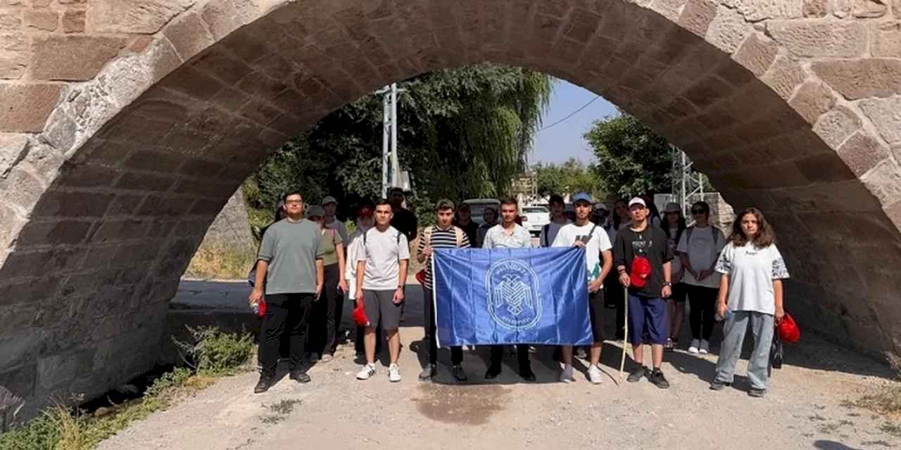 Kayseri Melikgazi'de Koramaz Vadisi'nde doğa yürüyüşü