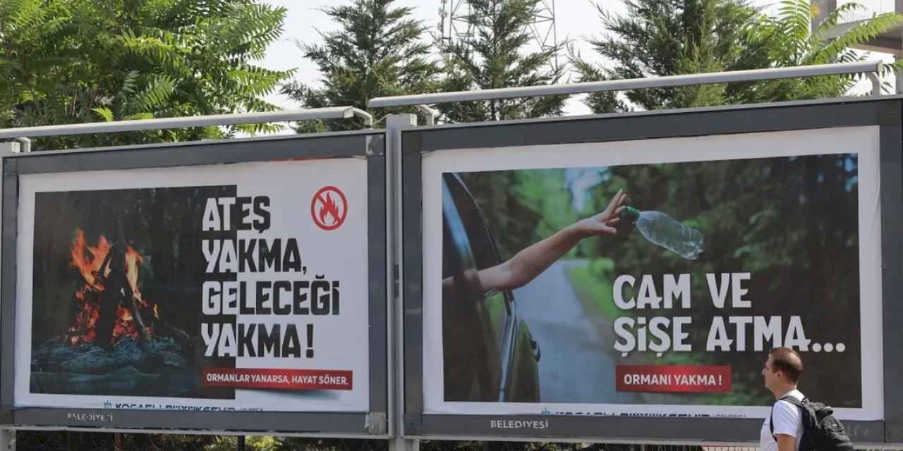 Kocaeli'de orman yangınlarına karşı farkındalığı artırıyor