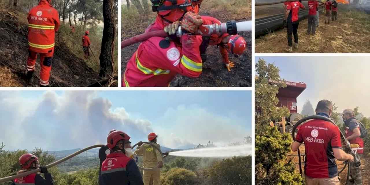 'MEB AKUB' yeşil vatan için sahadaydı