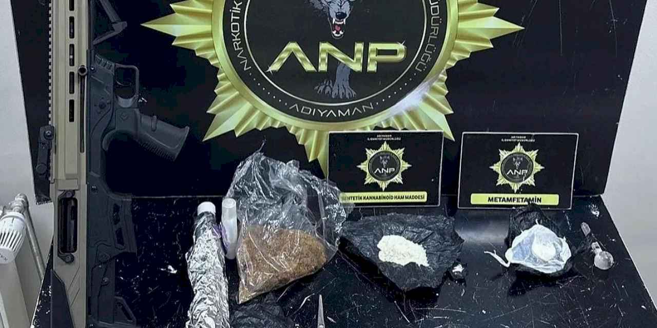 Adıyaman’da uyuşturucu operasyonu: 3 gözaltı