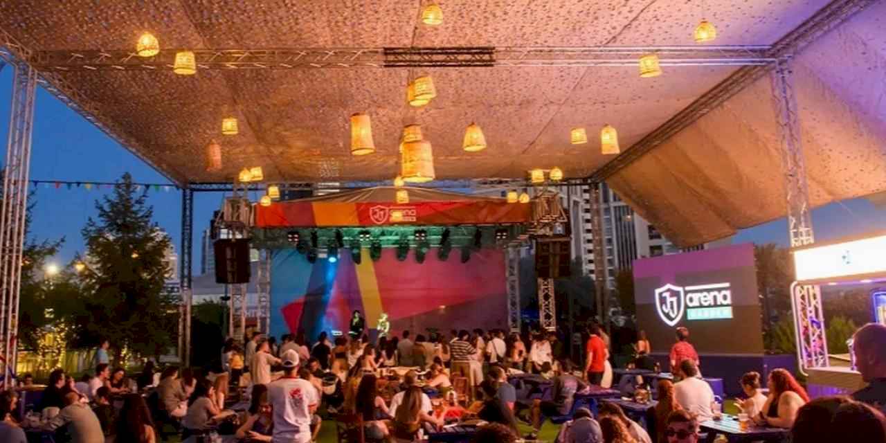 Yaz akşamlarına yeni soluk... JJ Arena Garden açıldı