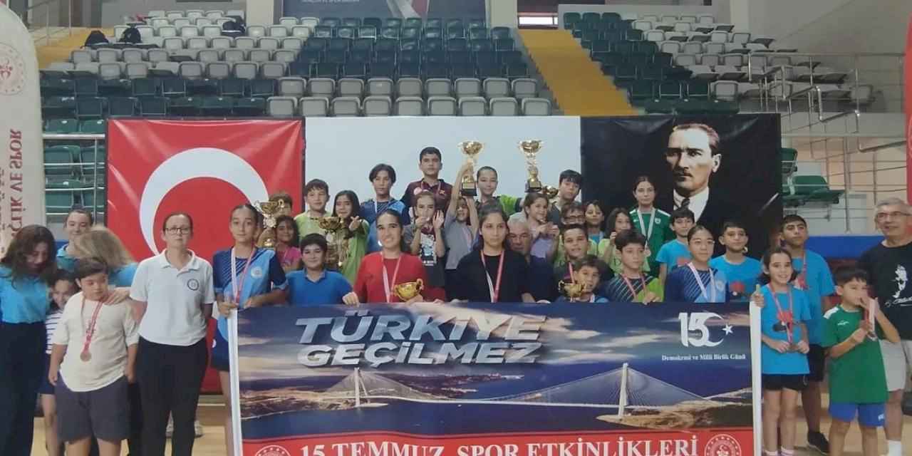 Muğla Büyükşehir’in genç raketleri turnuvaya damga vurdu