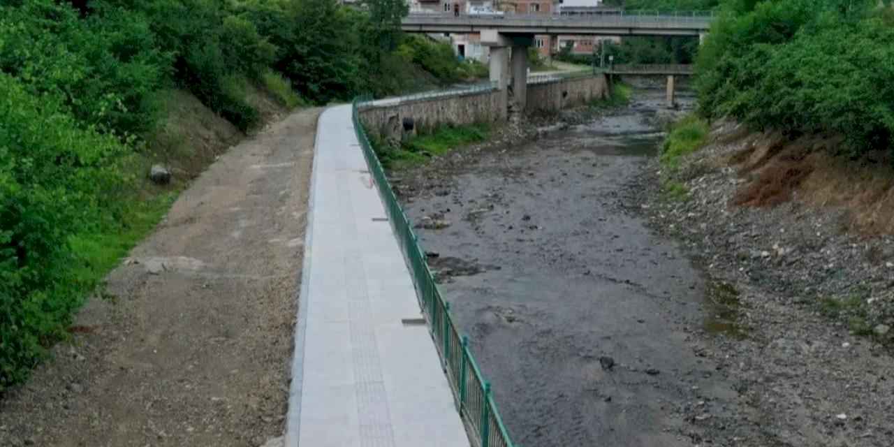 Ordu’nun Gözdesi Ilıca’da yeni yürüyüş yolu turizme değer katıyor