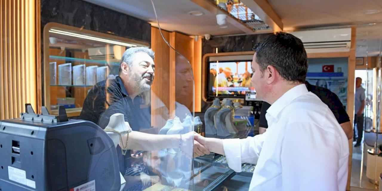 Başkan Erkan Aydın Küçükbalıklı’da vatandaşla buluştu