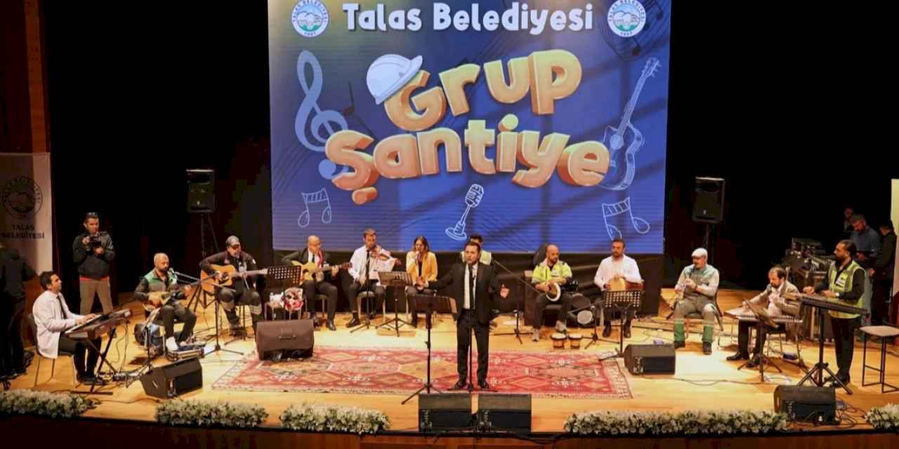 Kayseri Talas'ta yaz akşamları daha renkli