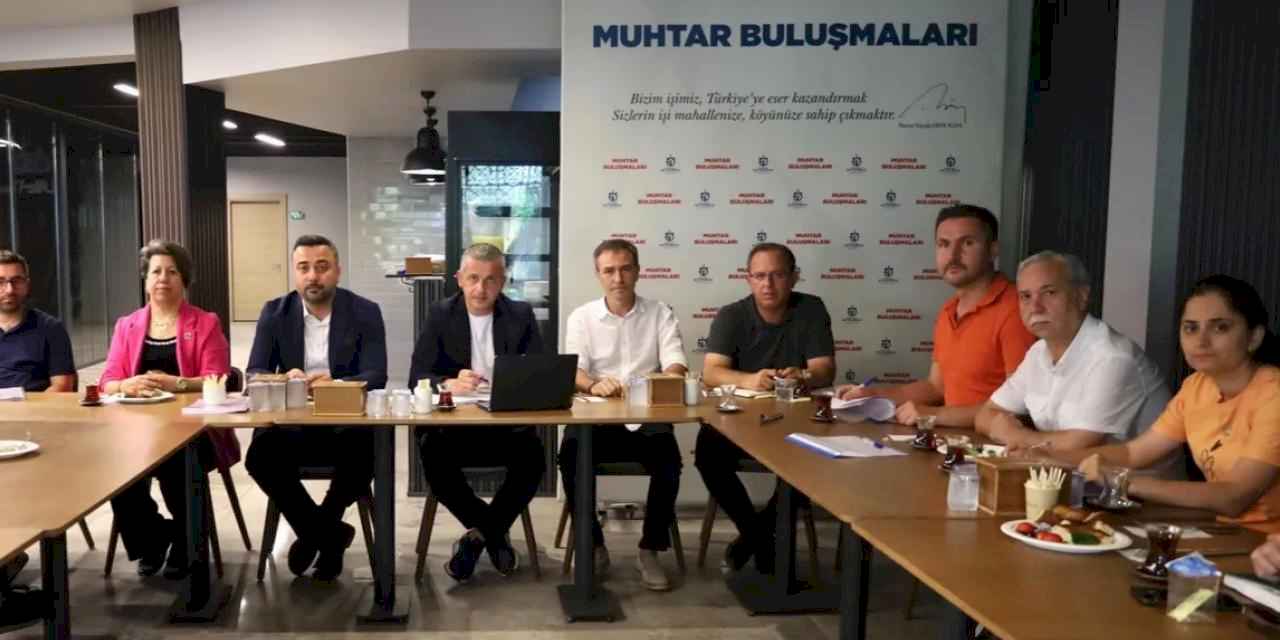 Kocaeli Büyükşehir muhtarlarla buluşuyor