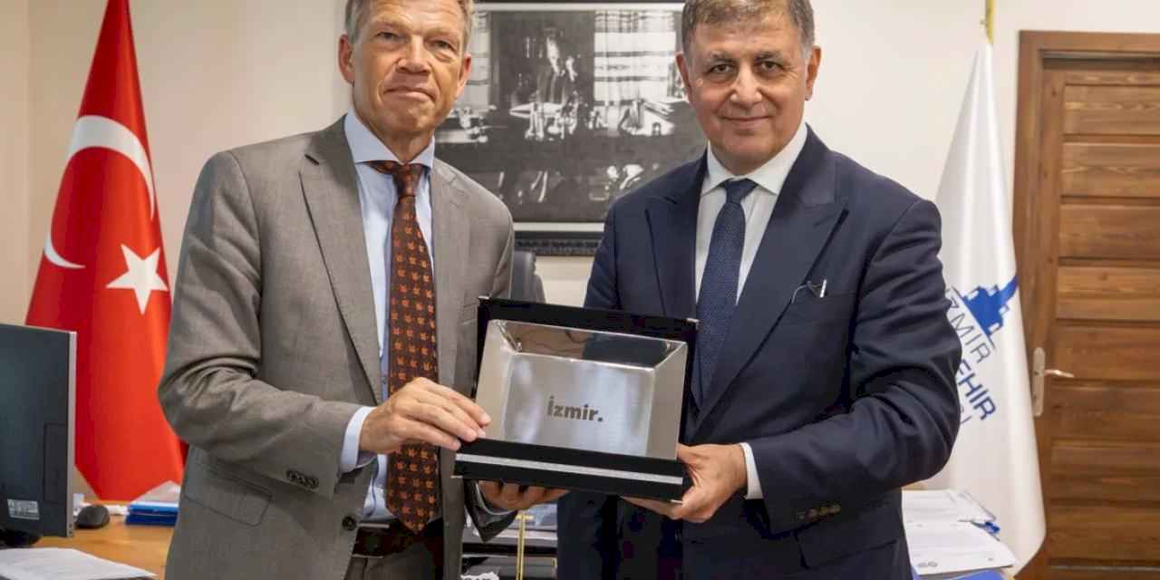 Hollanda Büyükelçisi Wijnands Başkan Tugay’ı ziyaret etti