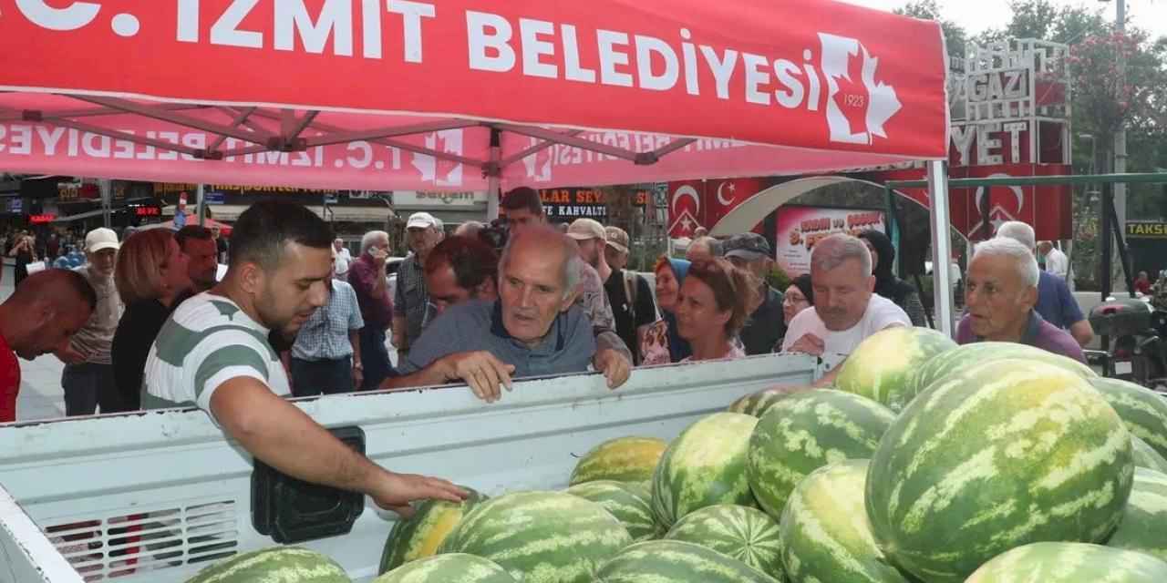 İzmit Belediyesi’nden tarımsal dayanışma hamlesi