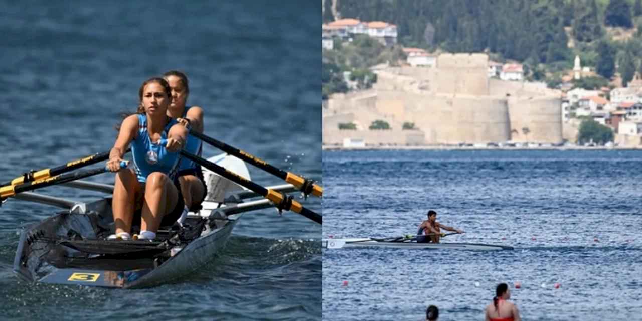 Kürekte Sahil Sürat heyecanı