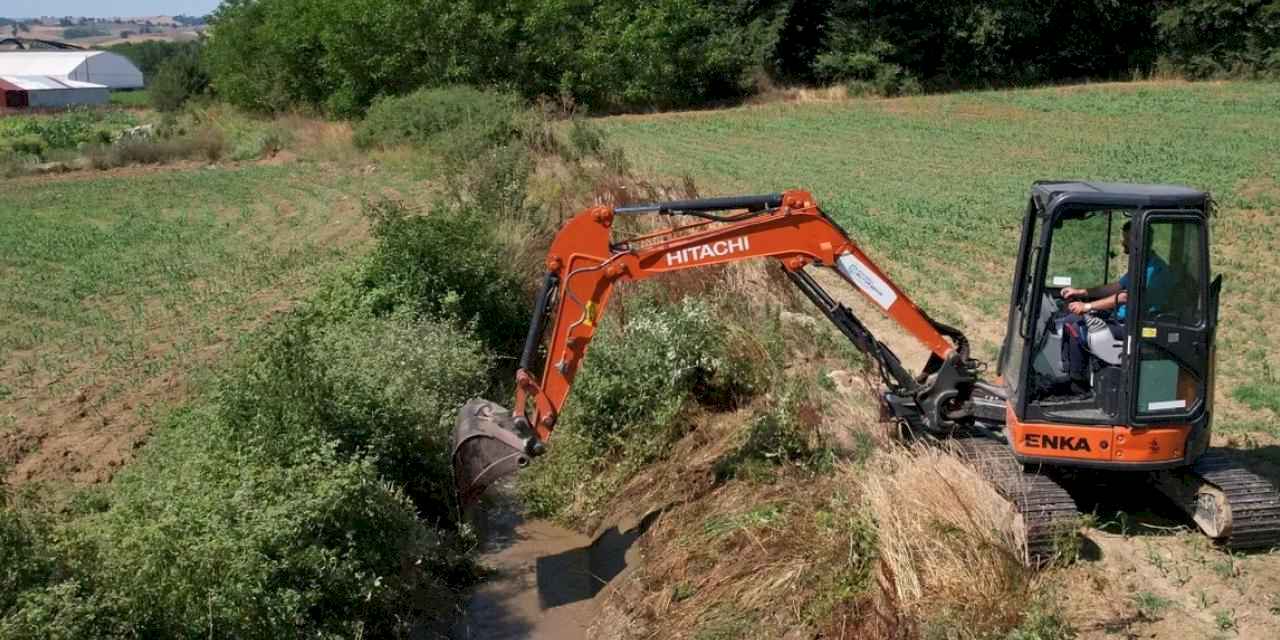 Kocaeli'nin sulama kanallarında hummalı temizlik