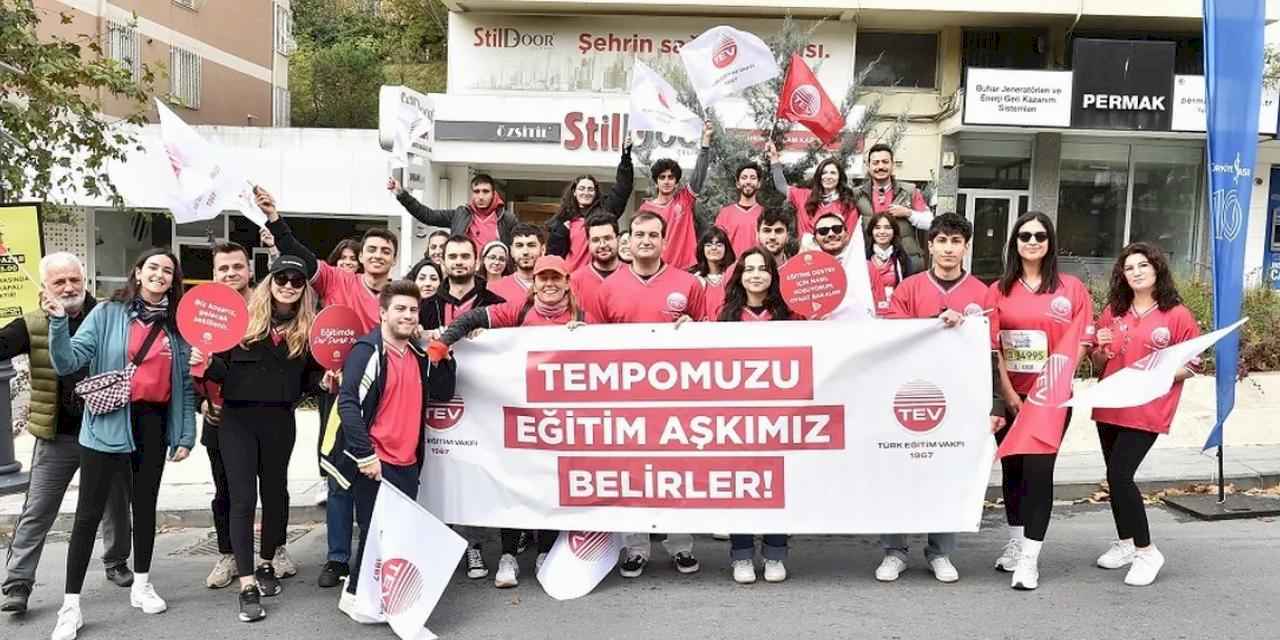 47. İstanbul Maratonu’nda 'eğitimde dur durak yok'