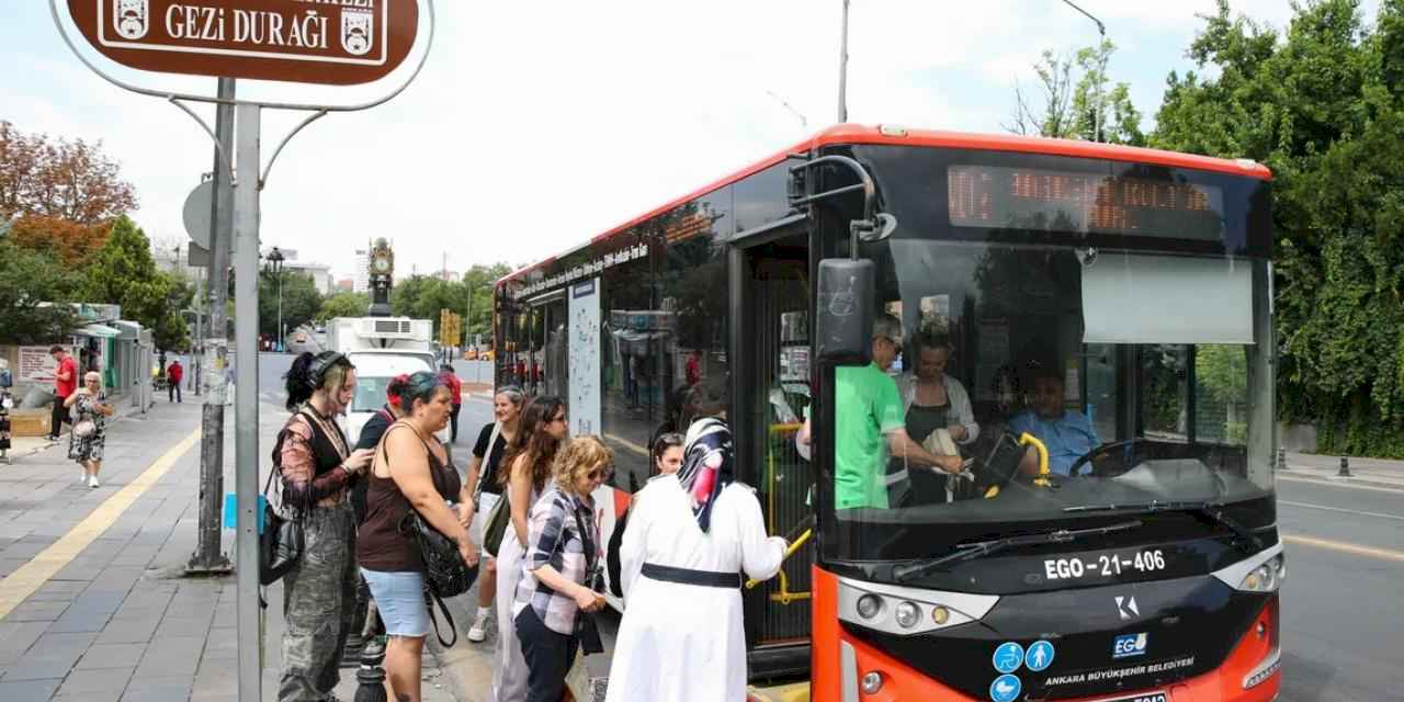 Ankara'da “Başkent Kültür Turu Ring Seferleri” devam ediyor