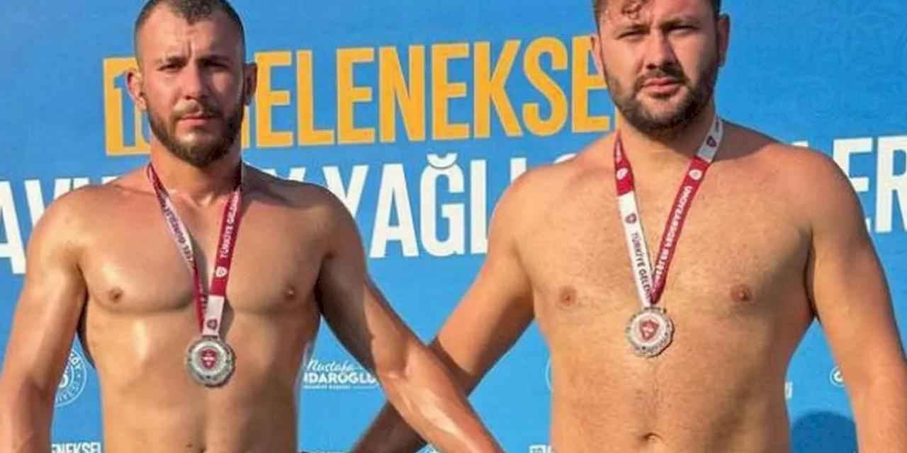 Sakaryalı sporcular güreş ve bisiklette kürsüye damga vurdu