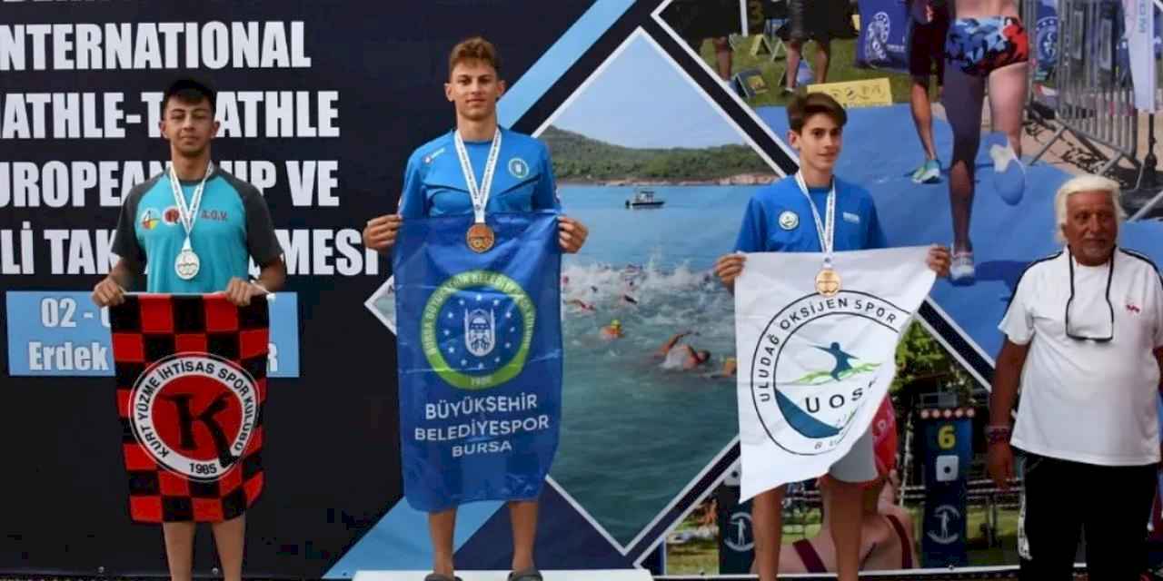 Muhammed Emir Kurtulan’dan Biathle-Triathle’de çifte altın