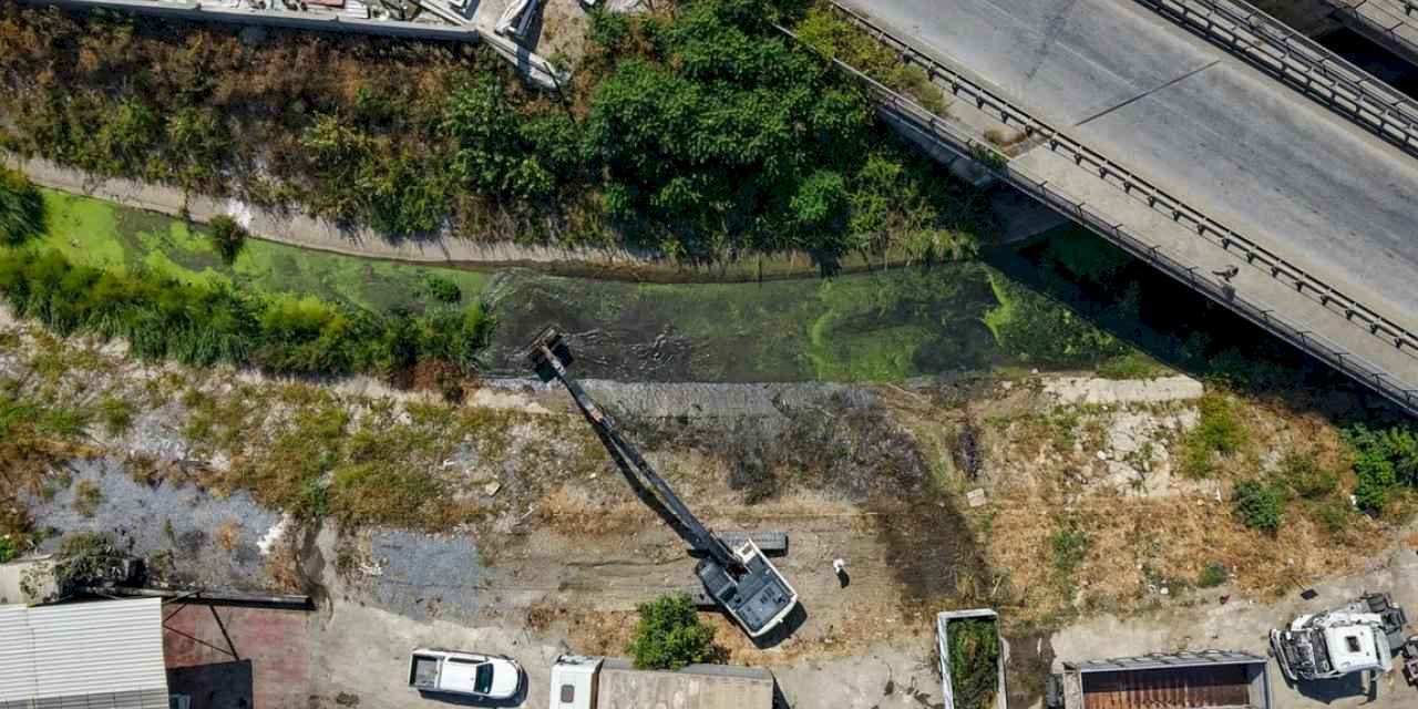 Çark Deresi ve çevresi için kapsamlı temizlik çalışmaları devam ediyor